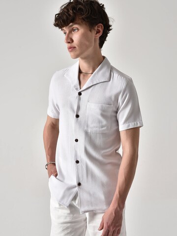 Antioch Regular fit Overhemd in Wit: voorkant