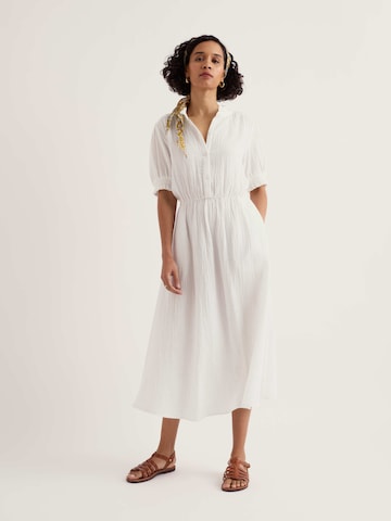 Seasalt Cornwall Kleid 'Shore Path' in Weiß: Vorderseite