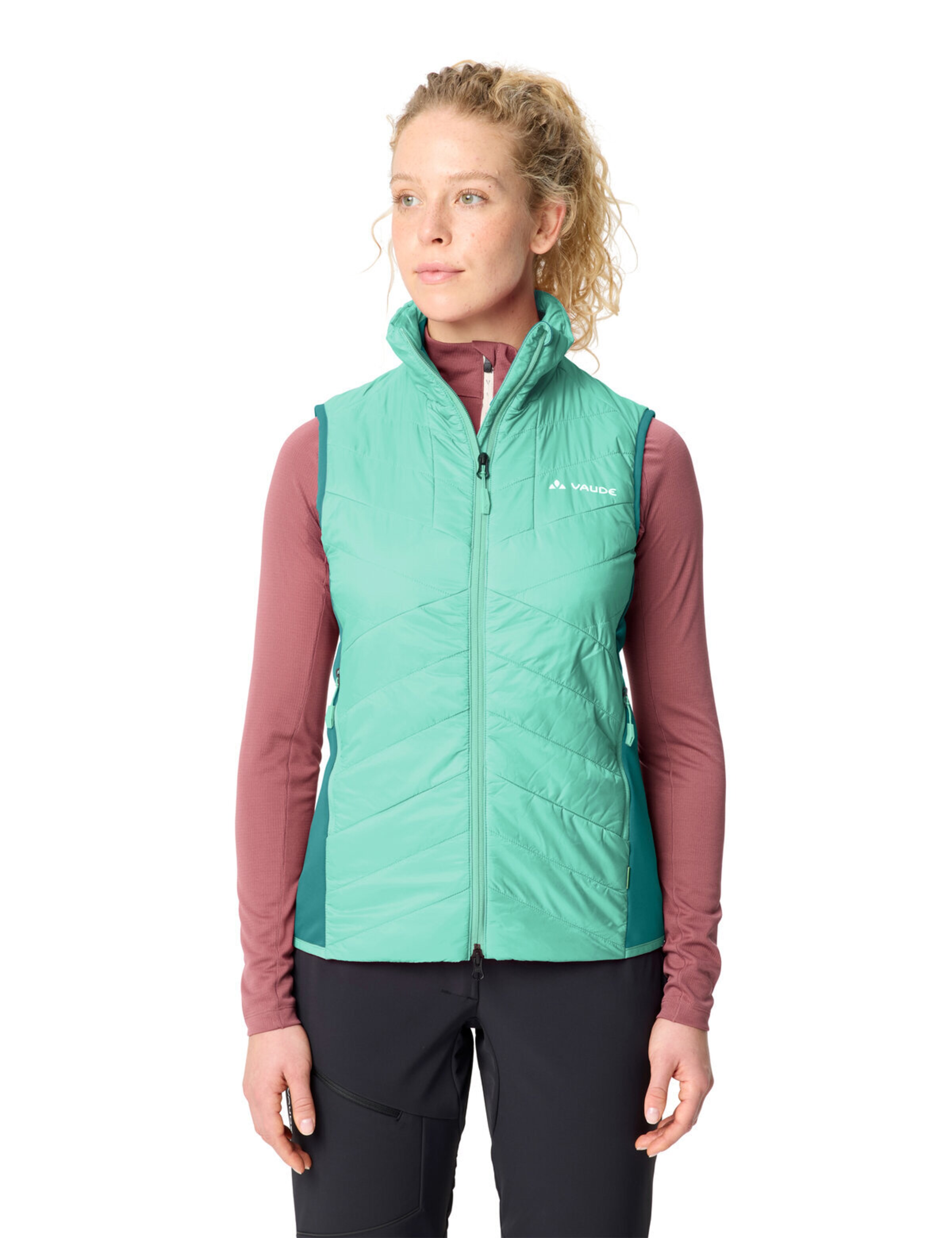 VAUDE Sportweste 'Sesvenna IV' in Grün: Vorderseite