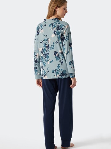 SCHIESSER Pajama in Blue