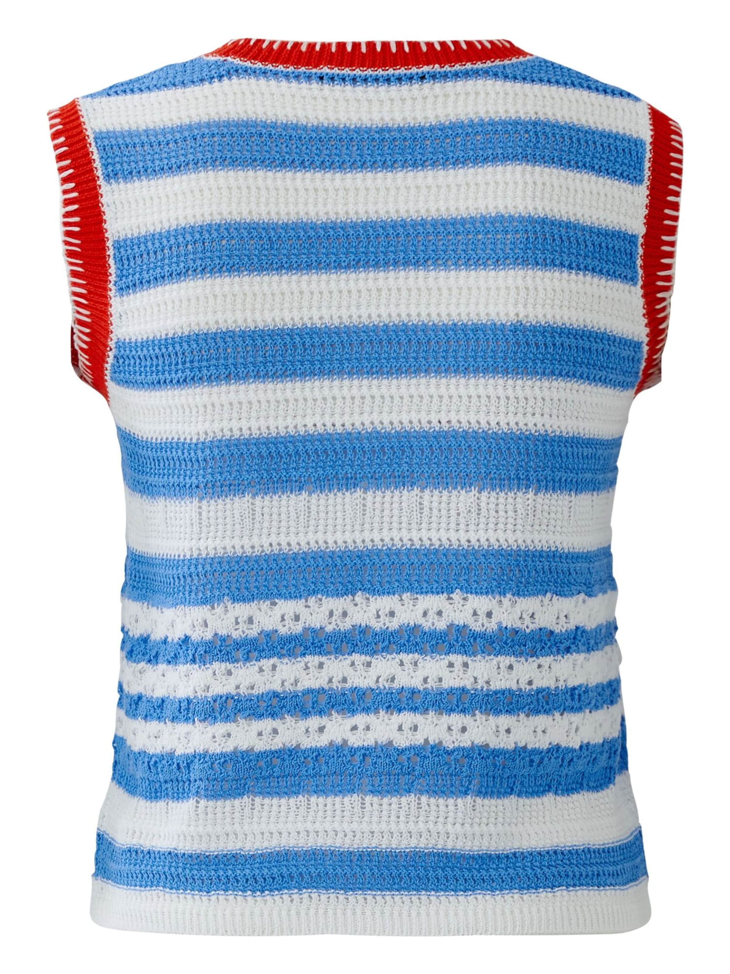 OUI Knitted Top in Blue