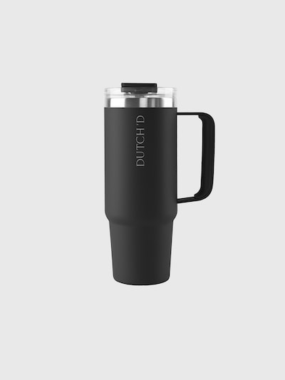 Dutch'D Drinking Bottle 'Tumbler 1L' in Black, Item view