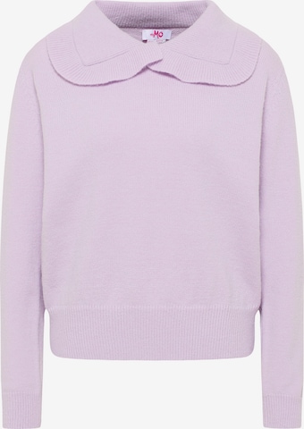 Pull-over MYMO en violet : devant