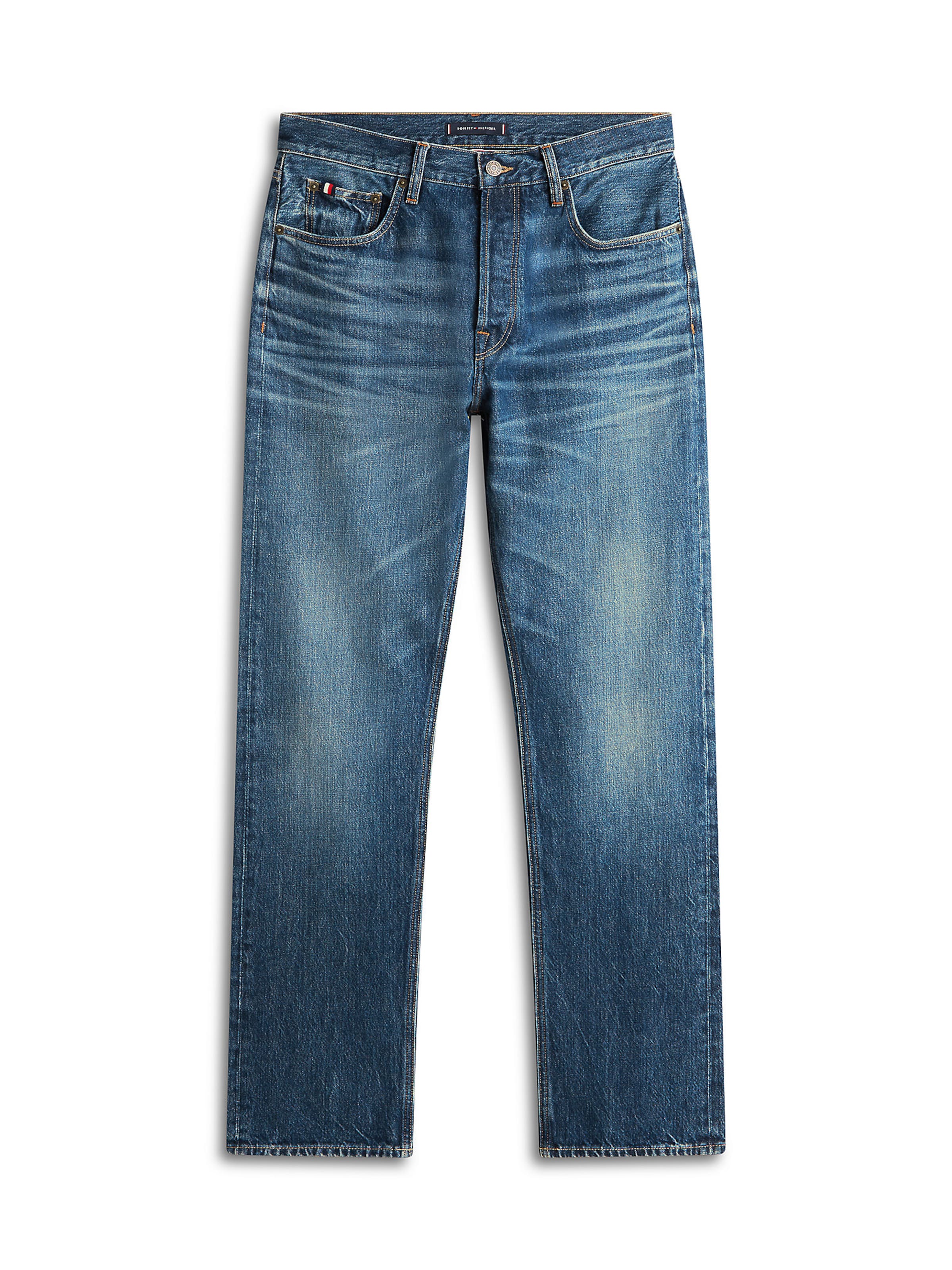 TOMMY HILFIGER Regular Jeans in Blau: Vorderseite