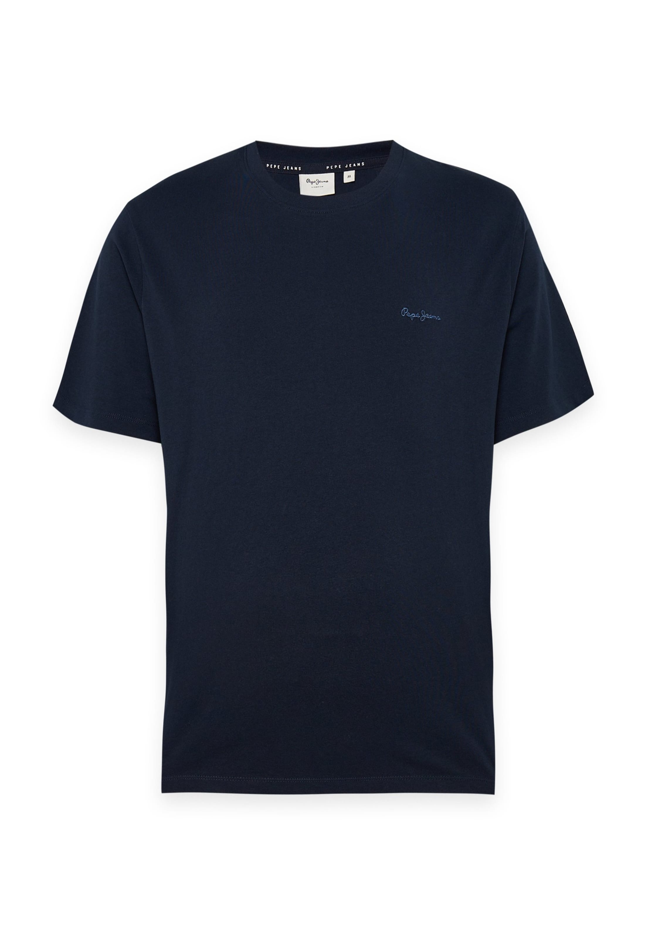 Pepe Jeans Majica 'CONTRAST CONNOR' | modra barva: sprednja stran