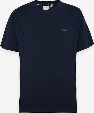 Pepe Jeans Футболка 'CONTRAST CONNOR' в Синий: спереди