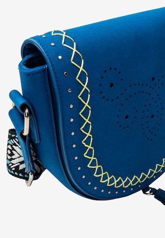 Sac à bandoulière IZIA en bleu