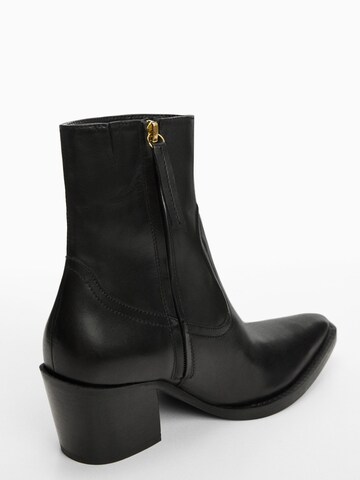 Bottines 'Coa' MANGO en noir