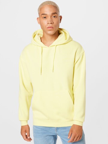 JACK & JONES - Sweatshirt 'BRINK' em amarelo: frente