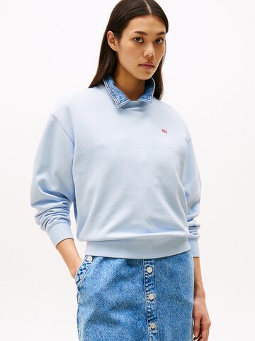 TOMMY HILFIGER Sweatshirt in Blauw: voorkant