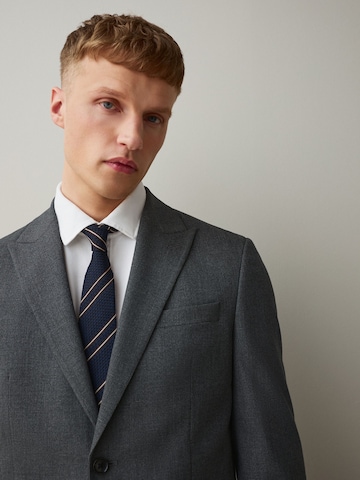 Coupe regular Veste de costume Next en gris