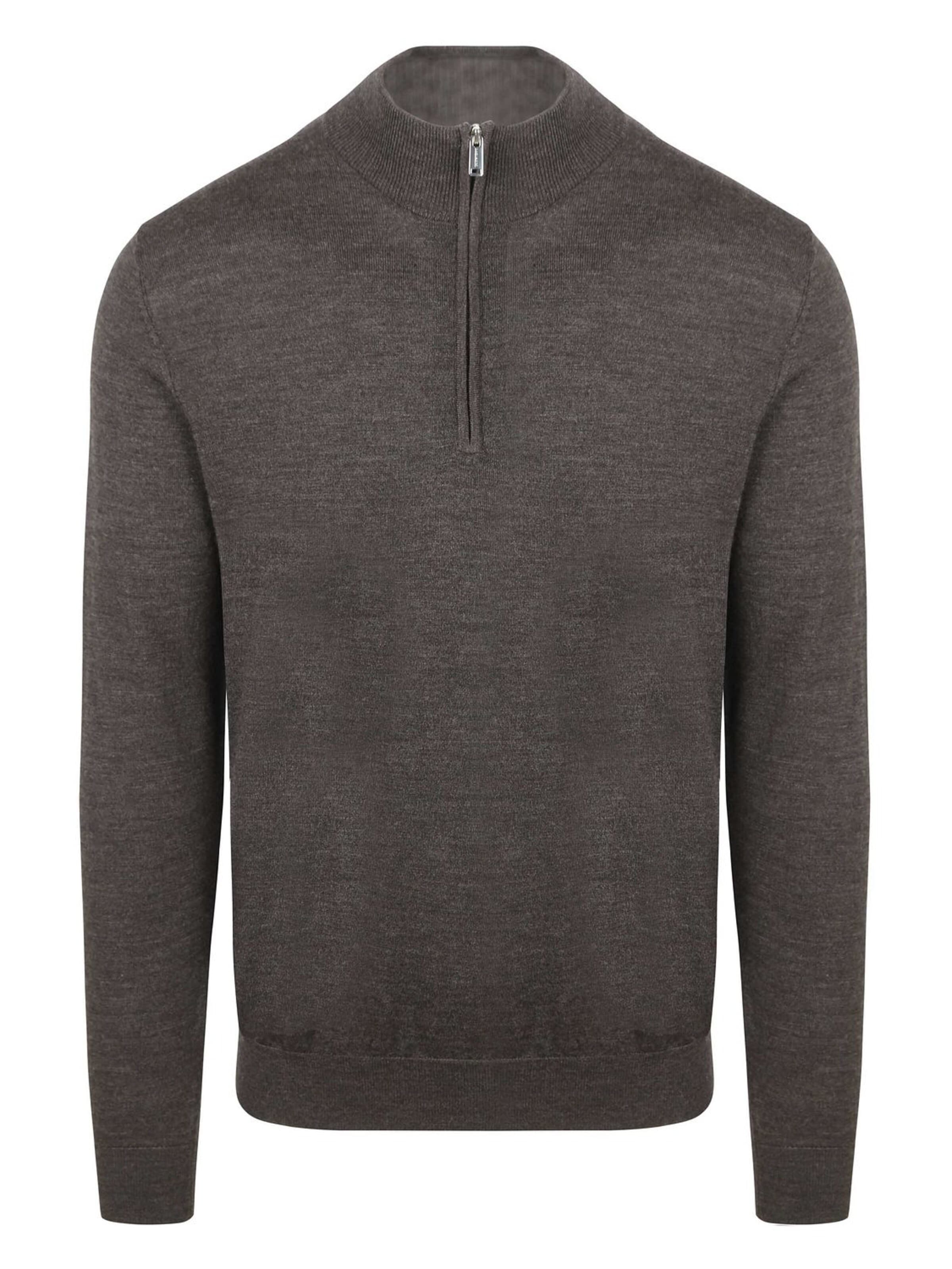 Profuomo Shirt in Bruin: voorkant