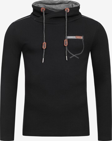 Redbridge Sweatshirt in Zwart: voorkant