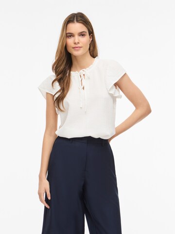 VILA Блузка 'VILania' в Белый: спереди