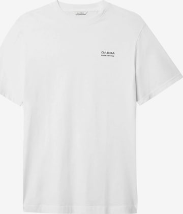 GABBA Shirt 'Dune' in Wit: voorkant