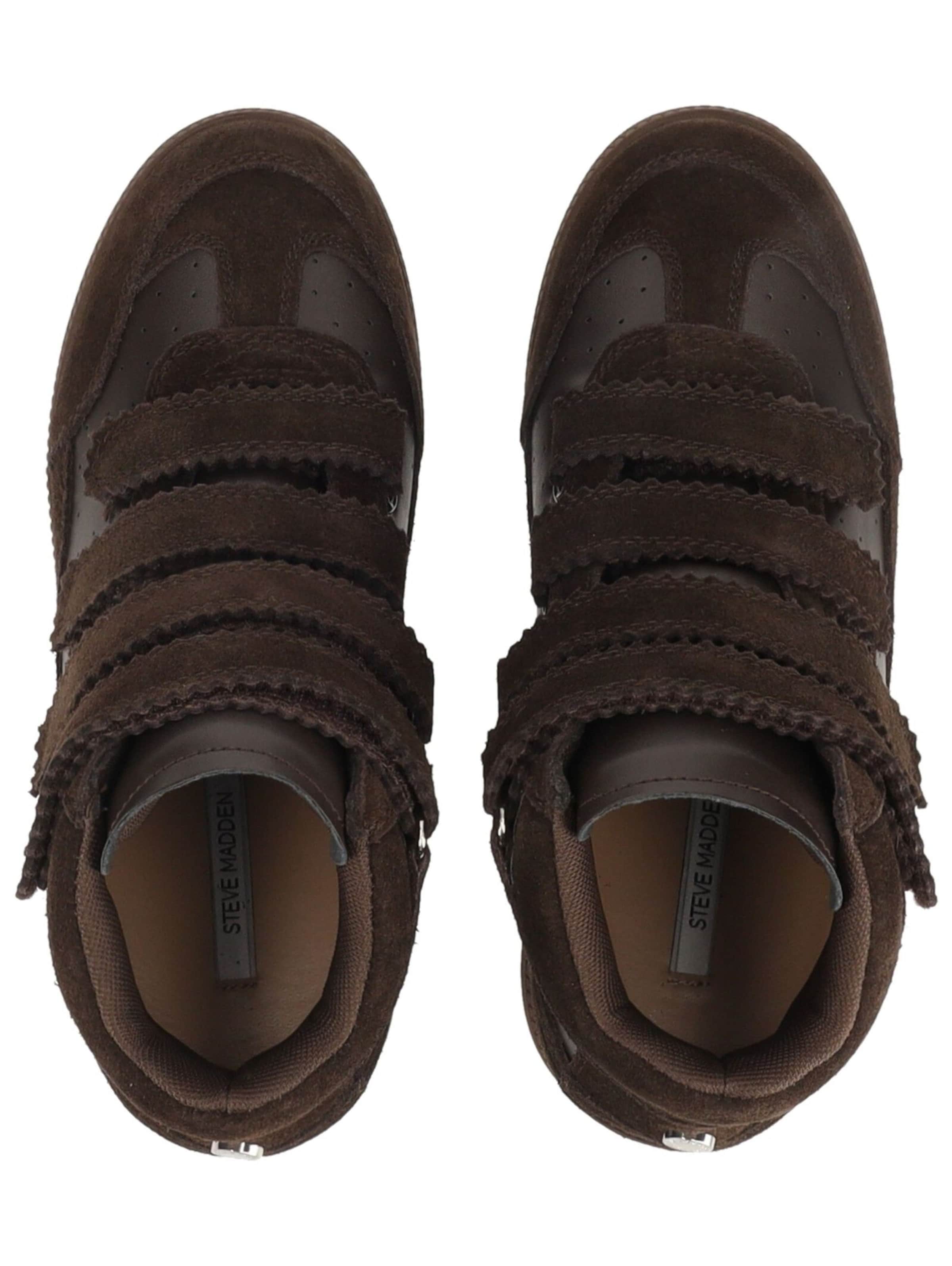 STEVE MADDEN Sneakers hoog in Bruin