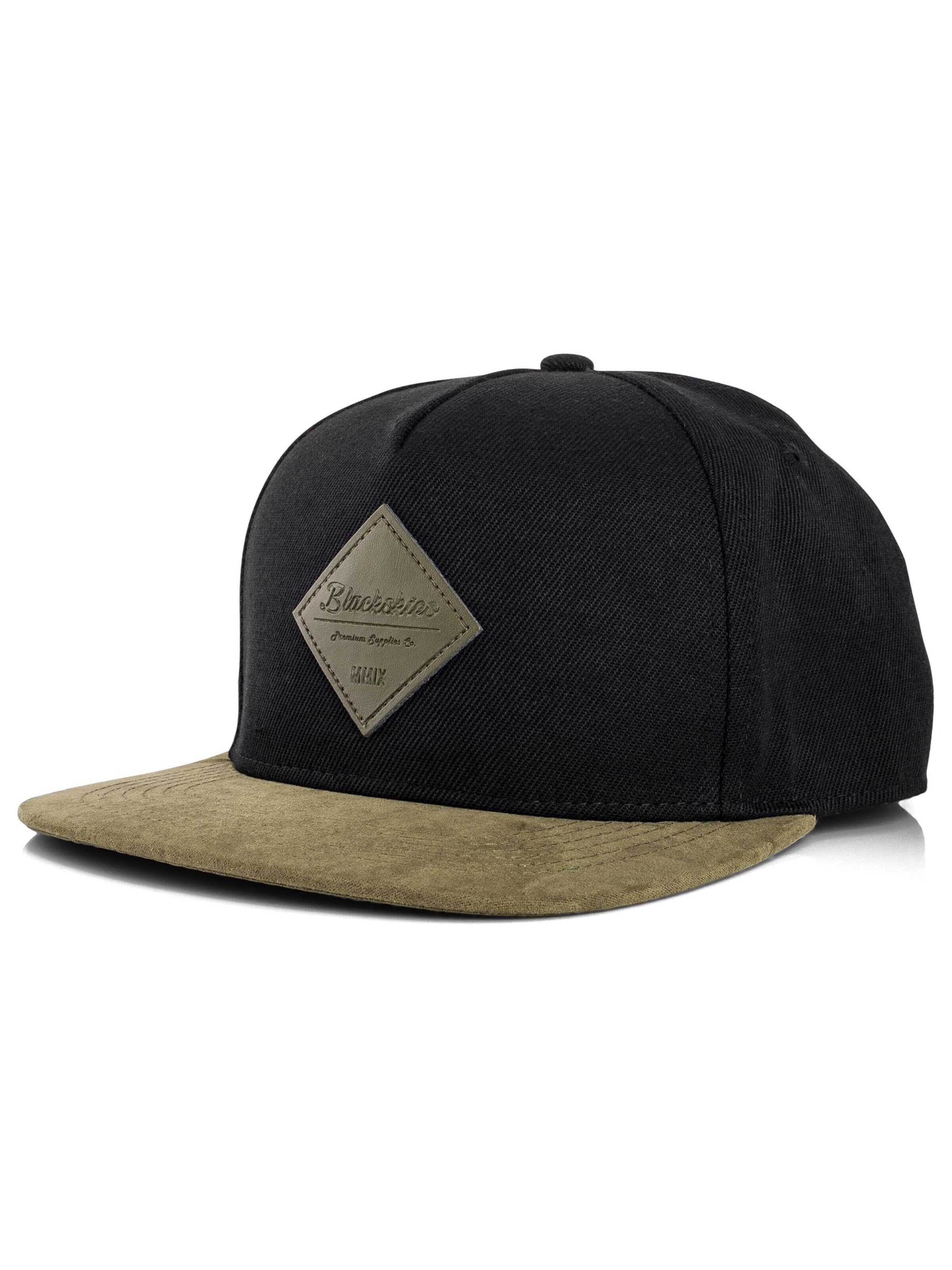 Blackskies Cap 'Port'‌‌ in Grün: Vorderseite