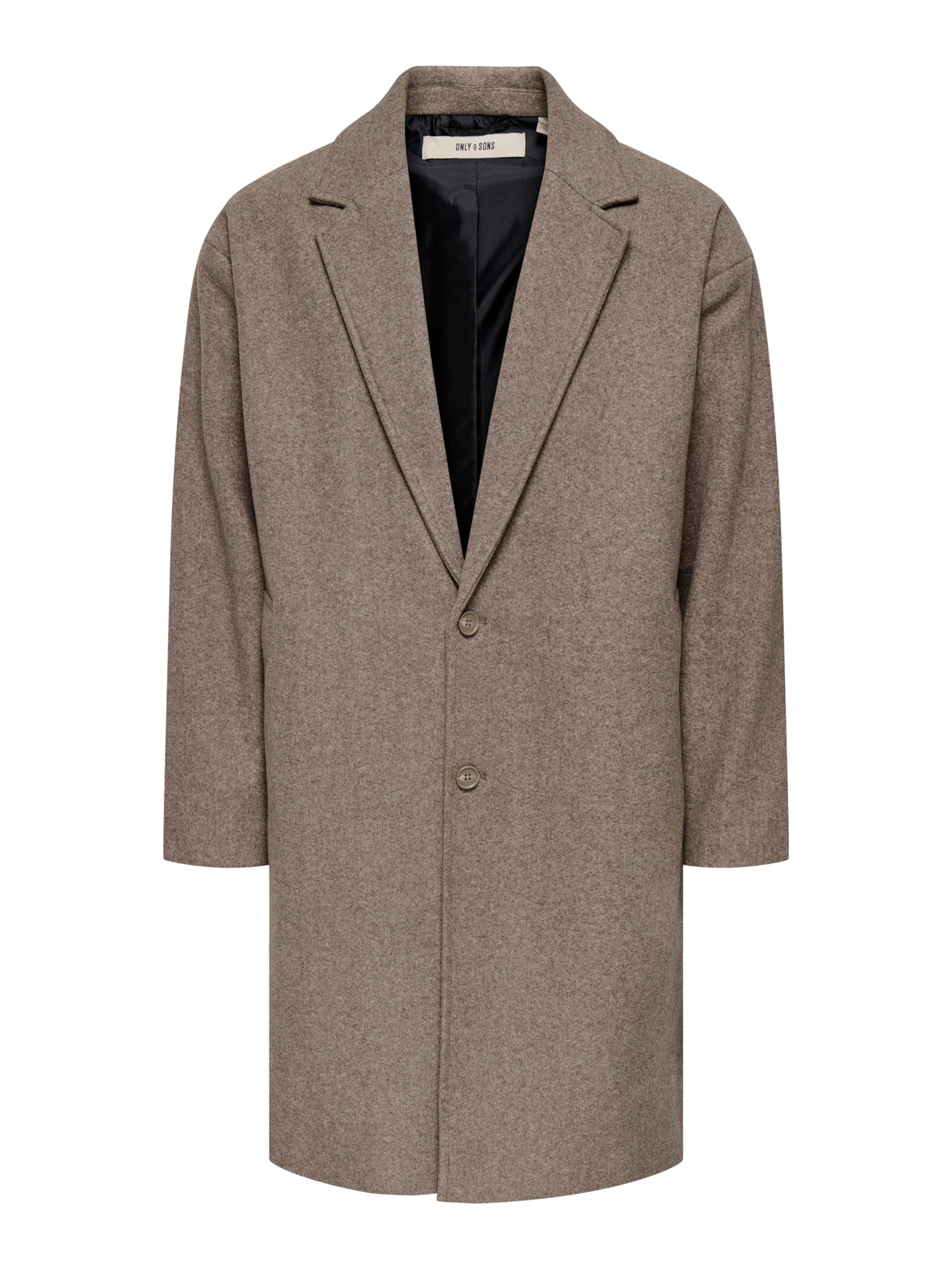 Only &amp; Sons Between-Seasons Coat &#x27;ONSWORF&#x27; in Brown: front