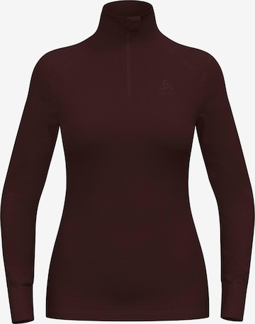 Base Layer 'ACTIVE WARM' ODLO en rouge : devant