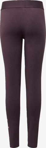 ADIDAS PERFORMANCE Skinny Sporthose in Lila