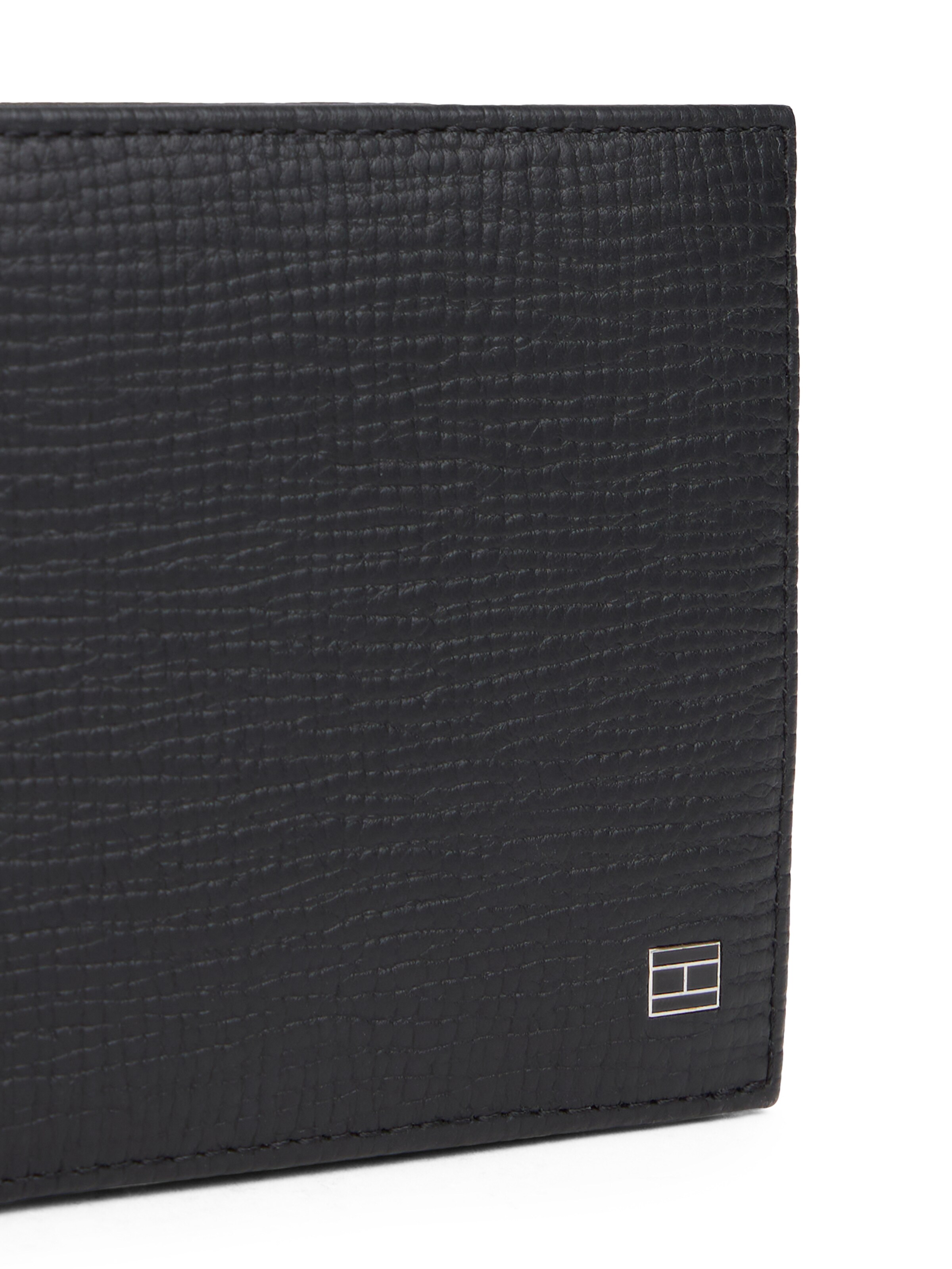 juoda TOMMY HILFIGER Piniginė