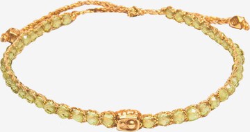 Samapura Jewelry Armband 'Peridot' in Gold: predná strana