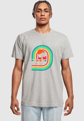 Mister Tee Shirt 'Roller Skater' in Grey: front