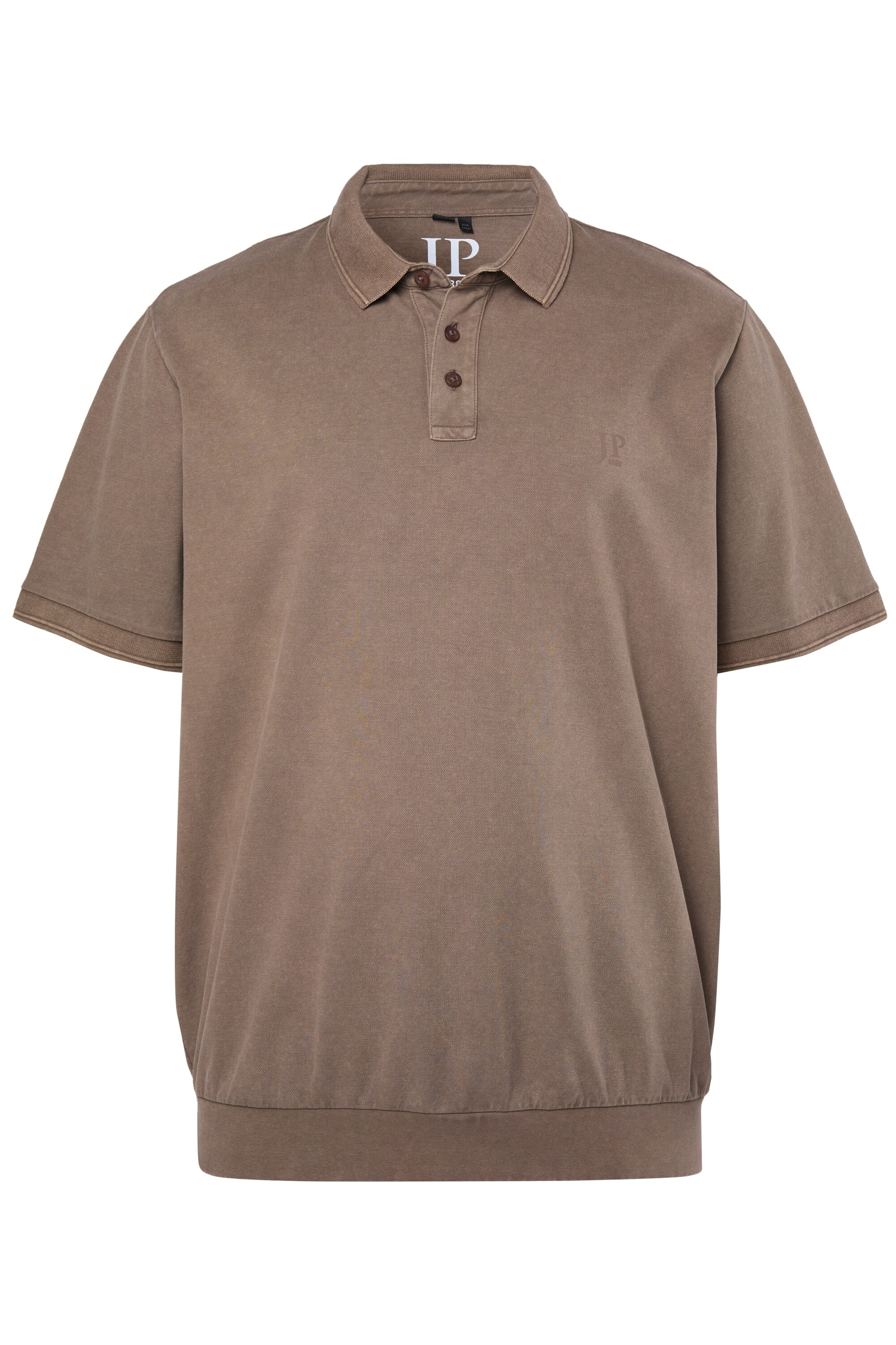 JP1880 Shirt in Bruin: voorkant