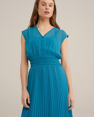 WE Fashion Šaty - Modrá: predná strana