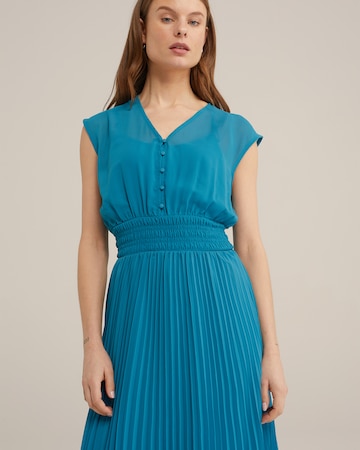 WE Fashion Dress in Blue: front