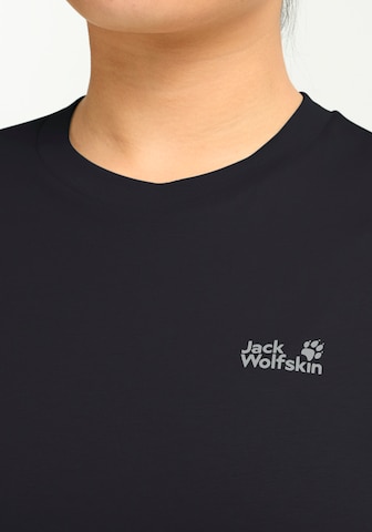 JACK WOLFSKIN Performance Shirt in Black