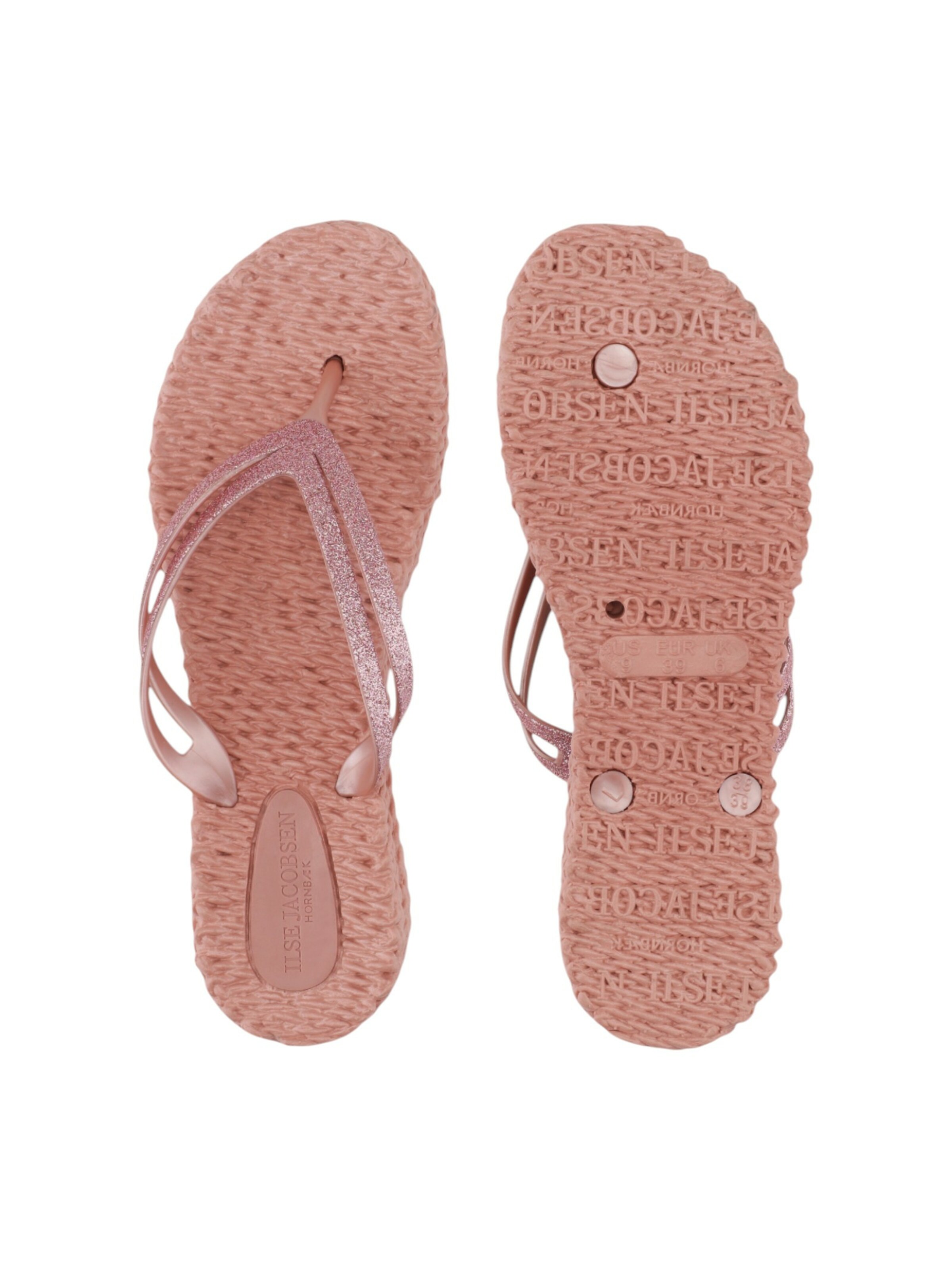 ILSE JACOBSEN T-Bar Sandals 'CHEERFUL13' in Pink