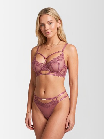 DOUVOS CONTOUR String 'BESTICKTER STRING' i guld