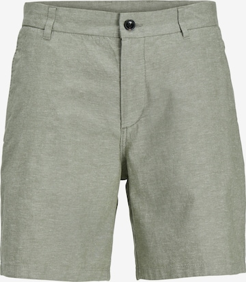 Pantalon chino 'JJAce Summer' JACK & JONES en vert : devant