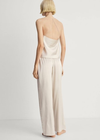 MANGO Pyjamahose 'Lita' in Grau