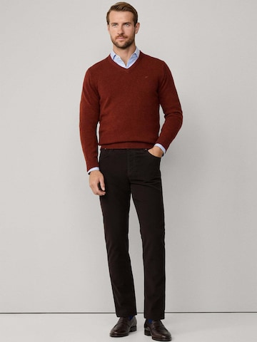 Hackett London Pullover in Braun