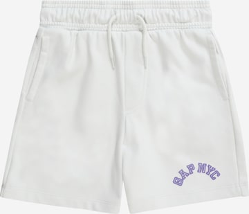 GAP - regular Pantalón en blanco: frente