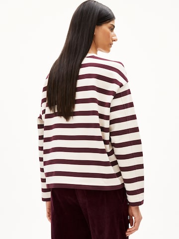 ARMEDANGELS Sweatshirt 'FRANKAA' in Red