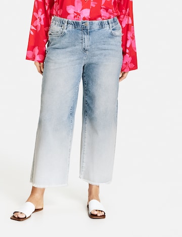 SAMOON Wide Leg Jeans 'Lotta' i blå: forside