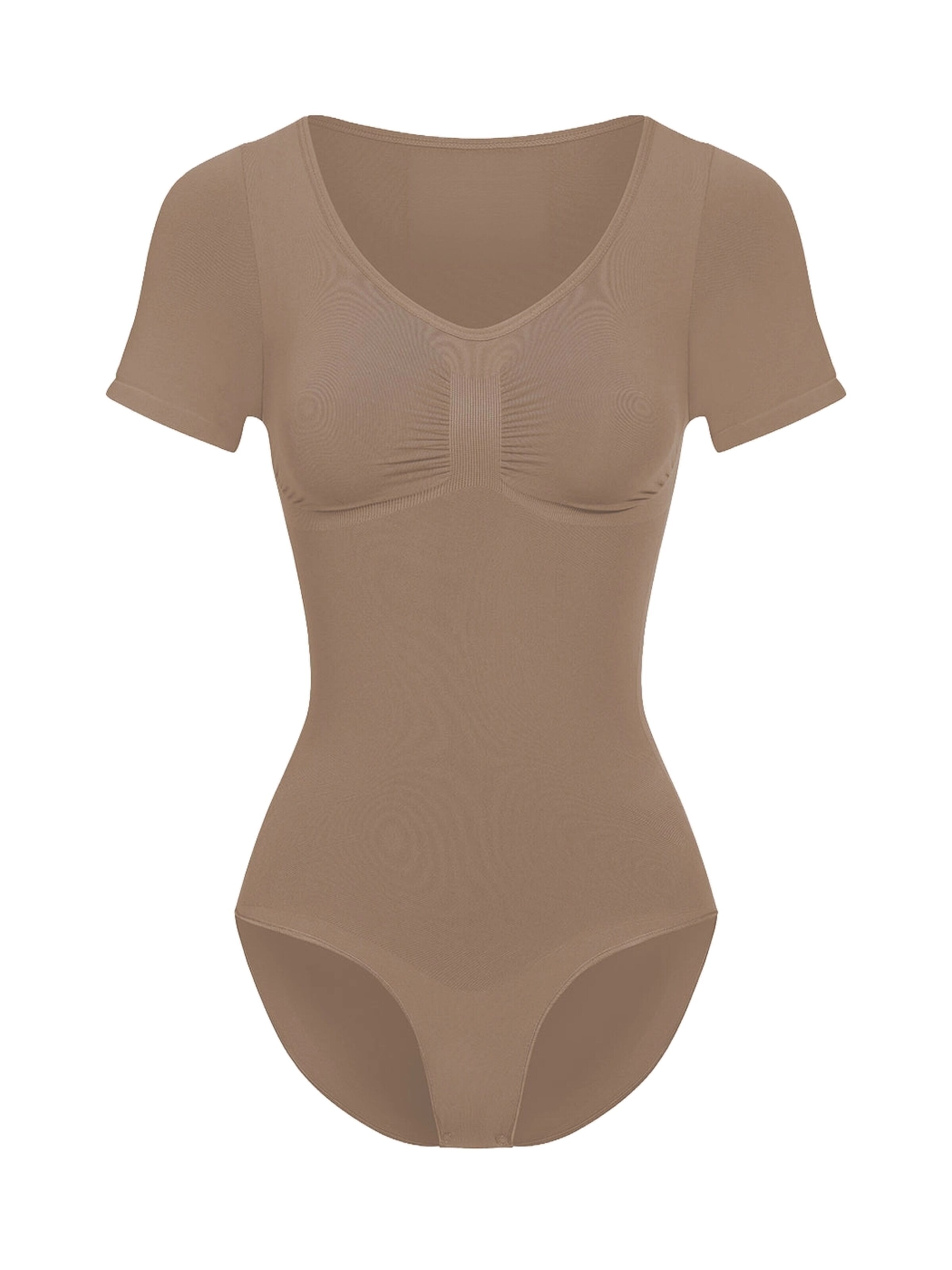 cfab Shaping bodysuit 'T-Shirt Bodysuit Sculpting Shapewear mit Slip' in XS in Caramel, Item view