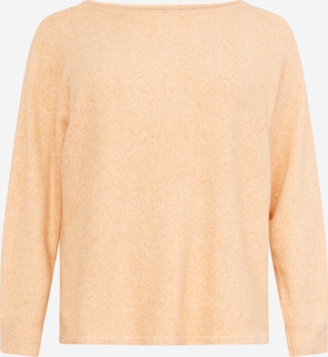 Vero Moda Curve - Pullover 'DOFFY' em laranja: frente