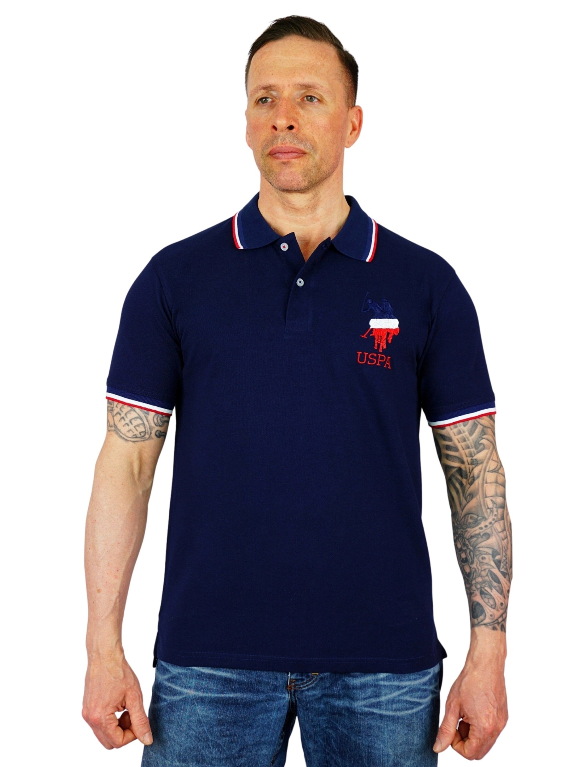 U.S. POLO ASSN. Bluser & t-shirts i blå: forside