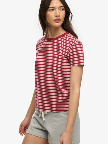 Superdry & Co Shirt 'Essential' in Red