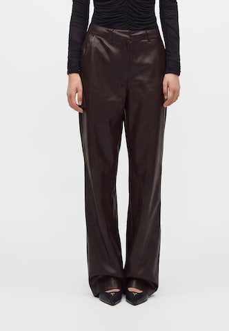 GUESS Loosefit Παντελόνι 'ZANITA' σε καφέ: μπροστά