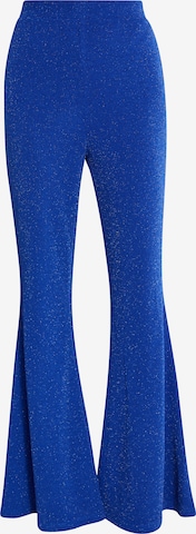 évasé Pantalon faina en bleu : devant