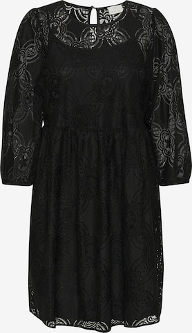 Robe 'Paula' Kaffe en noir : devant