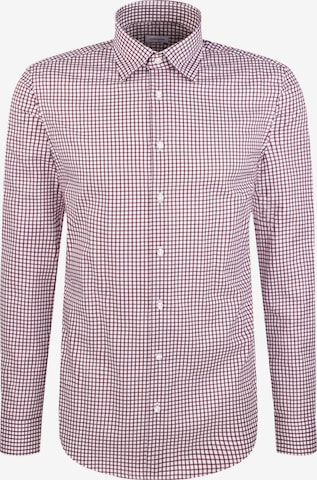 SEIDENSTICKER Regular fit Business shirt in Purple: front