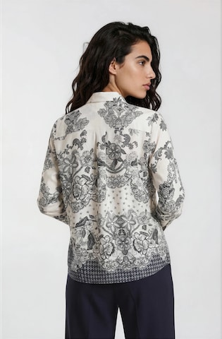 Milano Italy Blouse in White
