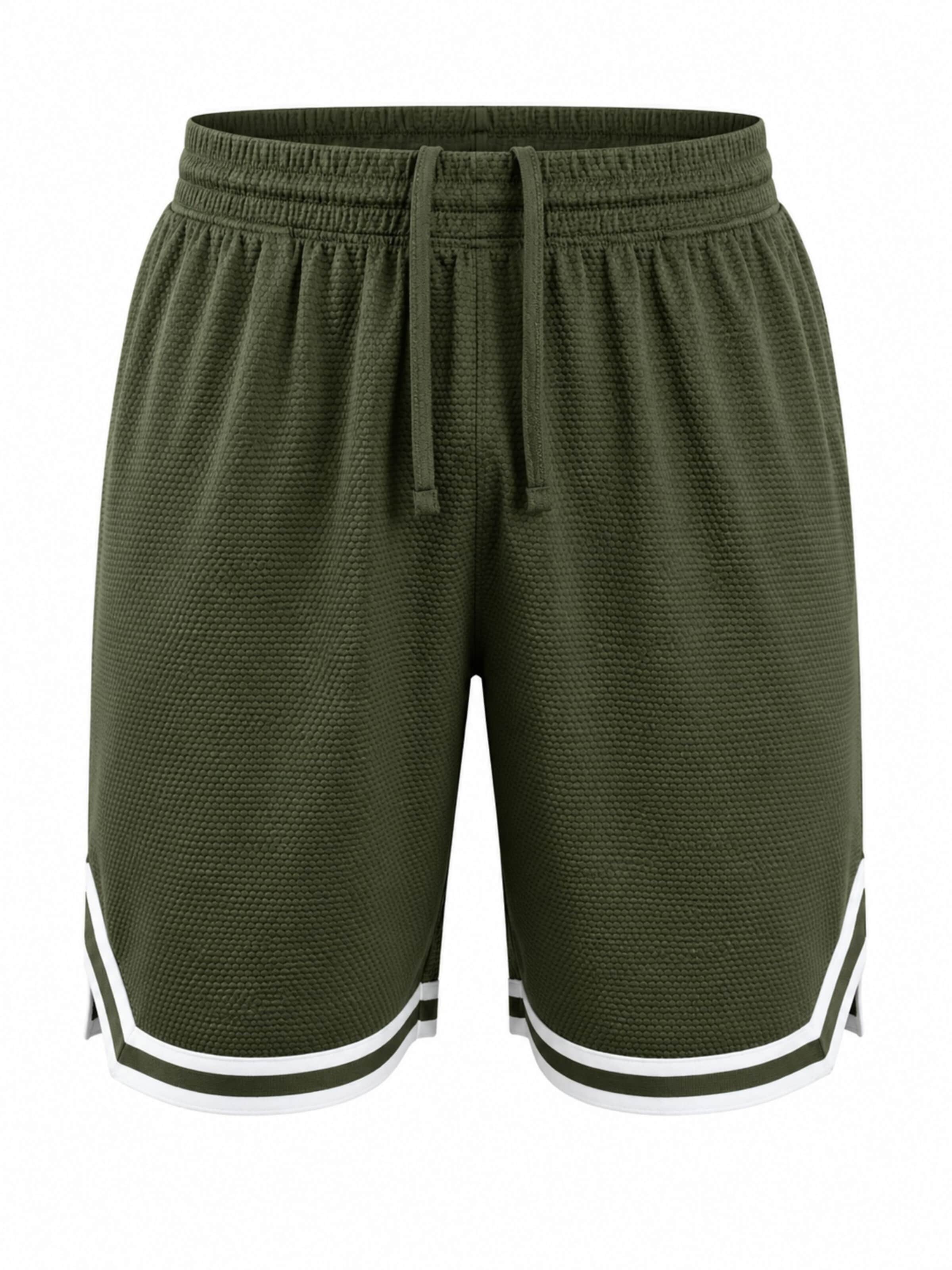 Pantaloncini da surf 'Pantoneclo Men’s Gym Shorts with Side Gasket' di PANTONECLO in verde: frontale