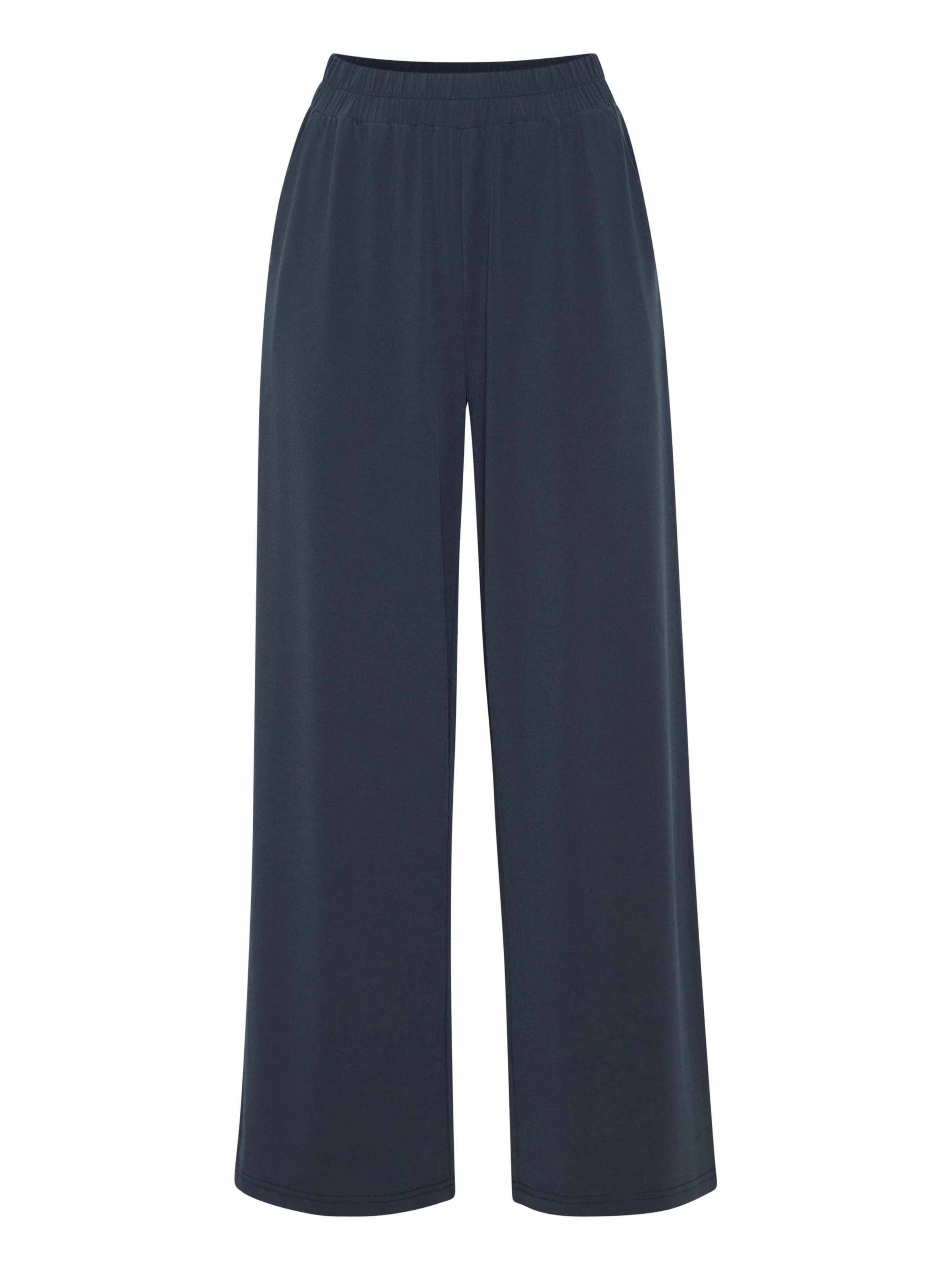 ICHI Pants 'IHLima ' in Blue: front